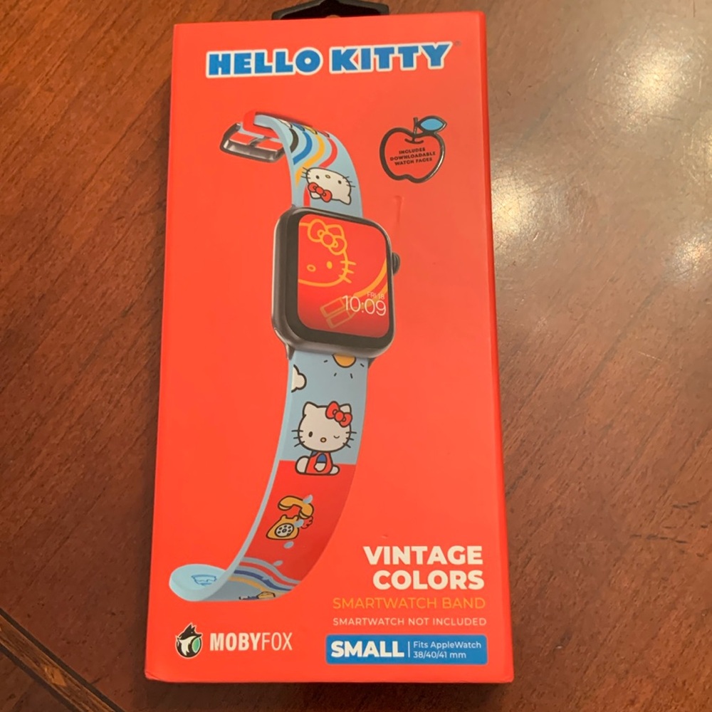 Moby Fox Hello Kitty apple watch band